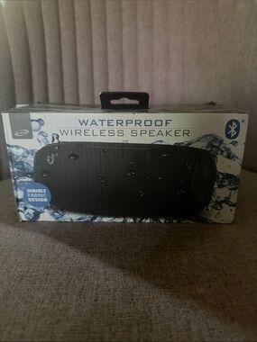 Waterproof Wireless Speaker - Black